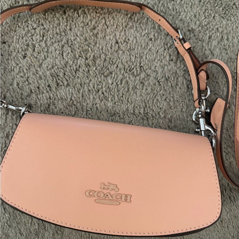 Coach Blush Leather Crossbody Bag